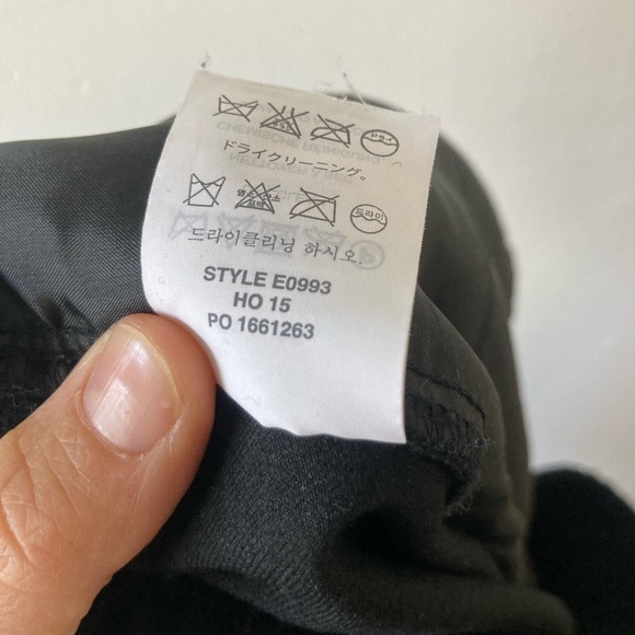 J. Crew Wool Blend Jogger Pants Black Easy Pull On Workwear Classic Size 6 TALL - Picture 11 of 11